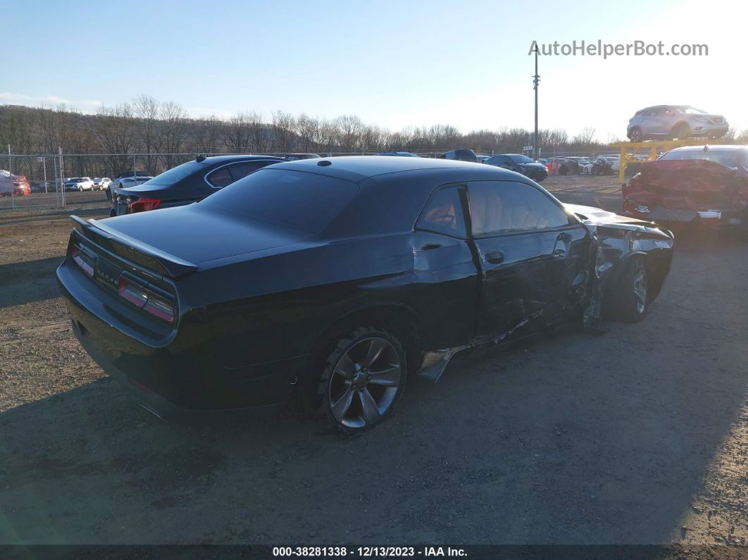 2018 Dodge Challenger Sxt Black vin: 2C3CDZAG1JH127861