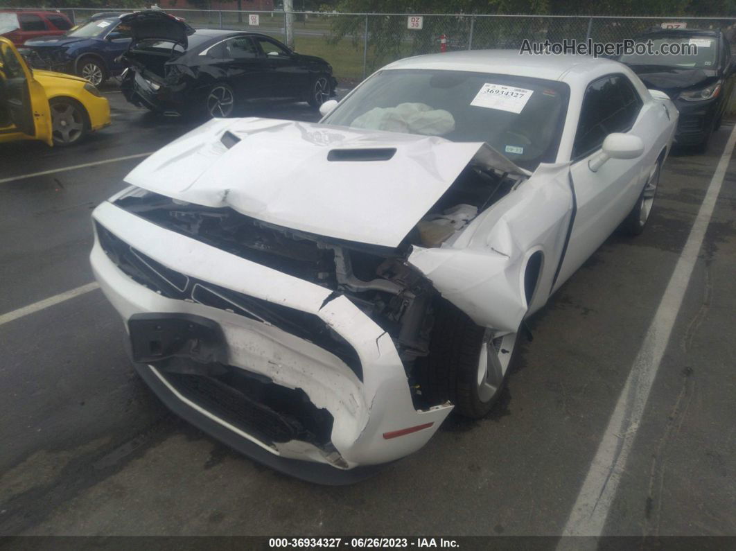 2018 Dodge Challenger Sxt White vin: 2C3CDZAG1JH155319