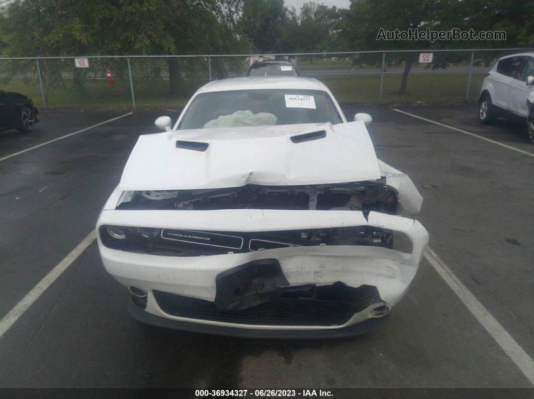 2018 Dodge Challenger Sxt White vin: 2C3CDZAG1JH155319