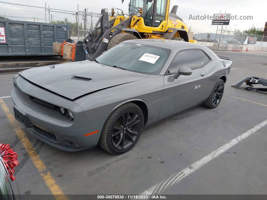 2018 Dodge Challenger Sxt Plus Gray vin: 2C3CDZAG1JH171746