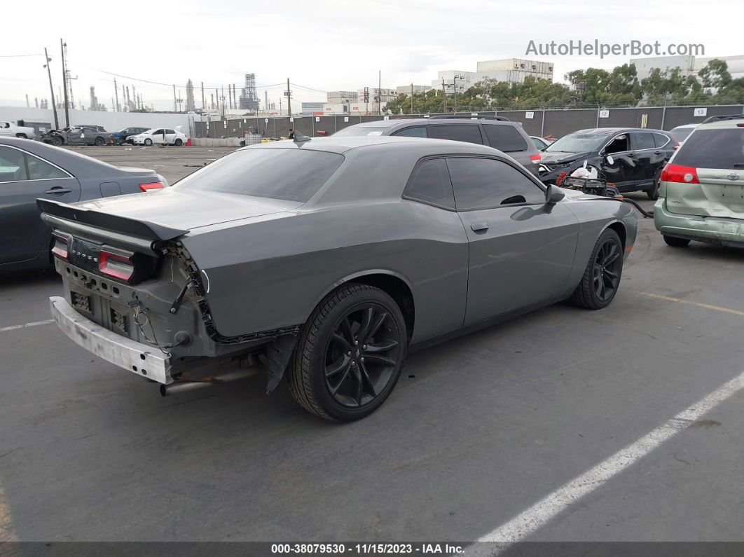 2018 Dodge Challenger Sxt Plus Gray vin: 2C3CDZAG1JH171746