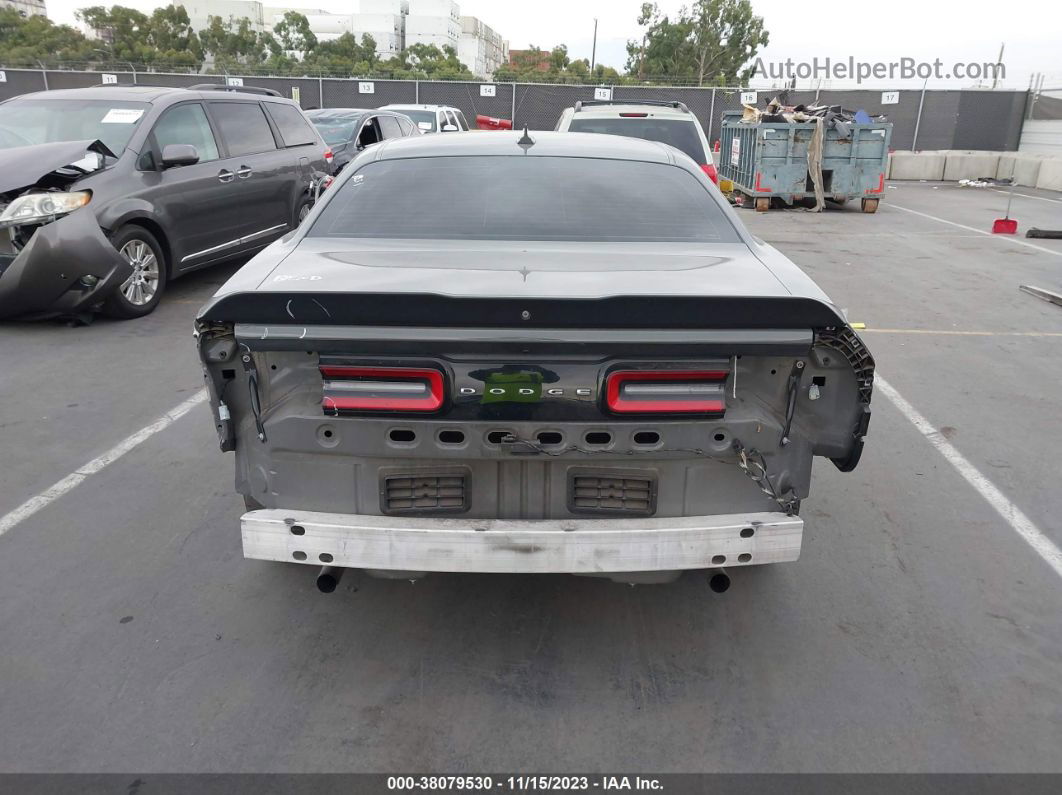 2018 Dodge Challenger Sxt Plus Gray vin: 2C3CDZAG1JH171746