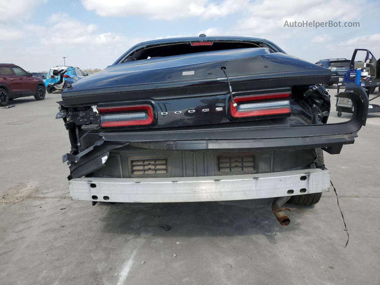 2018 Dodge Challenger Sxt Black vin: 2C3CDZAG1JH178650