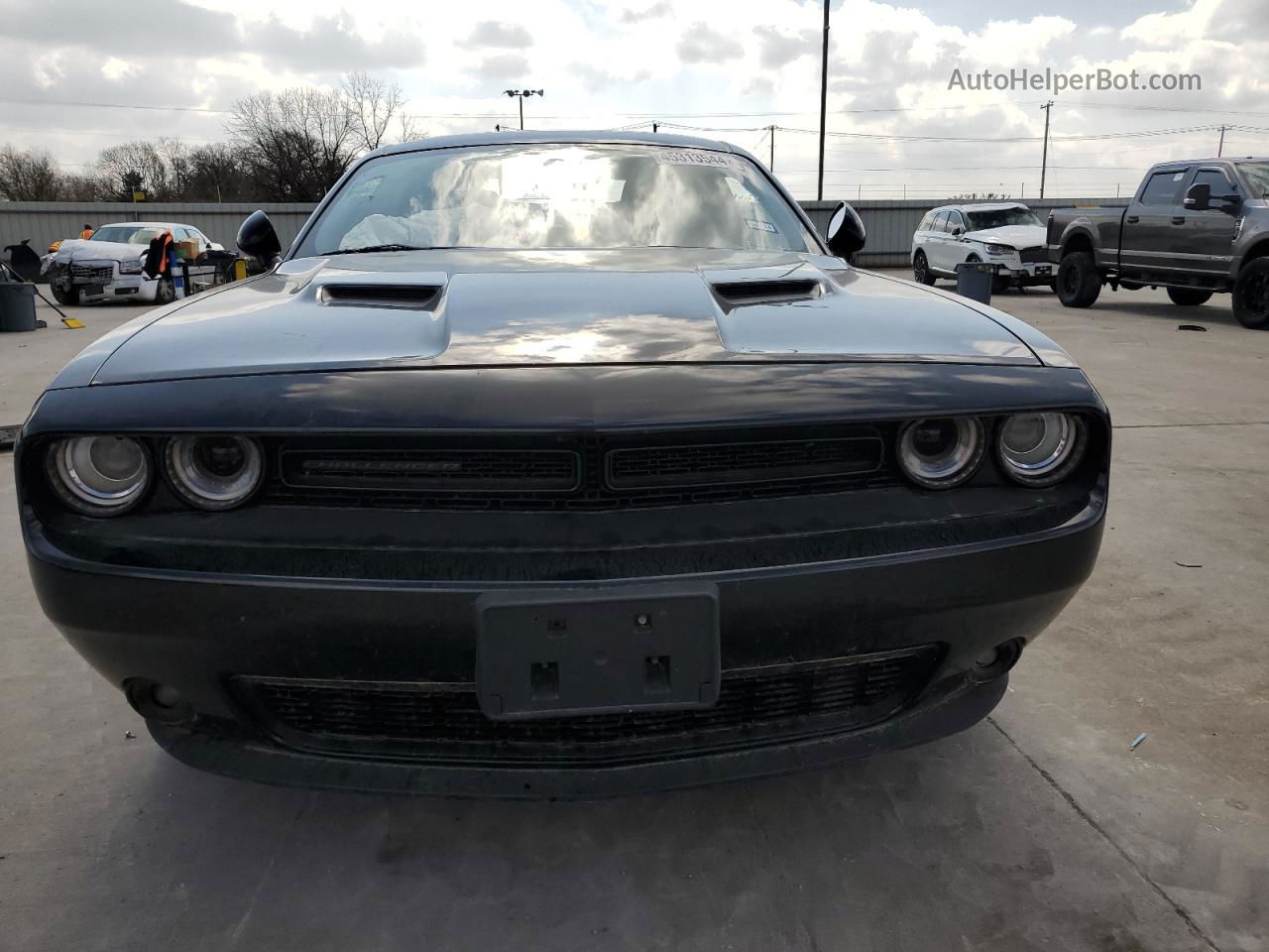 2018 Dodge Challenger Sxt Черный vin: 2C3CDZAG1JH178650