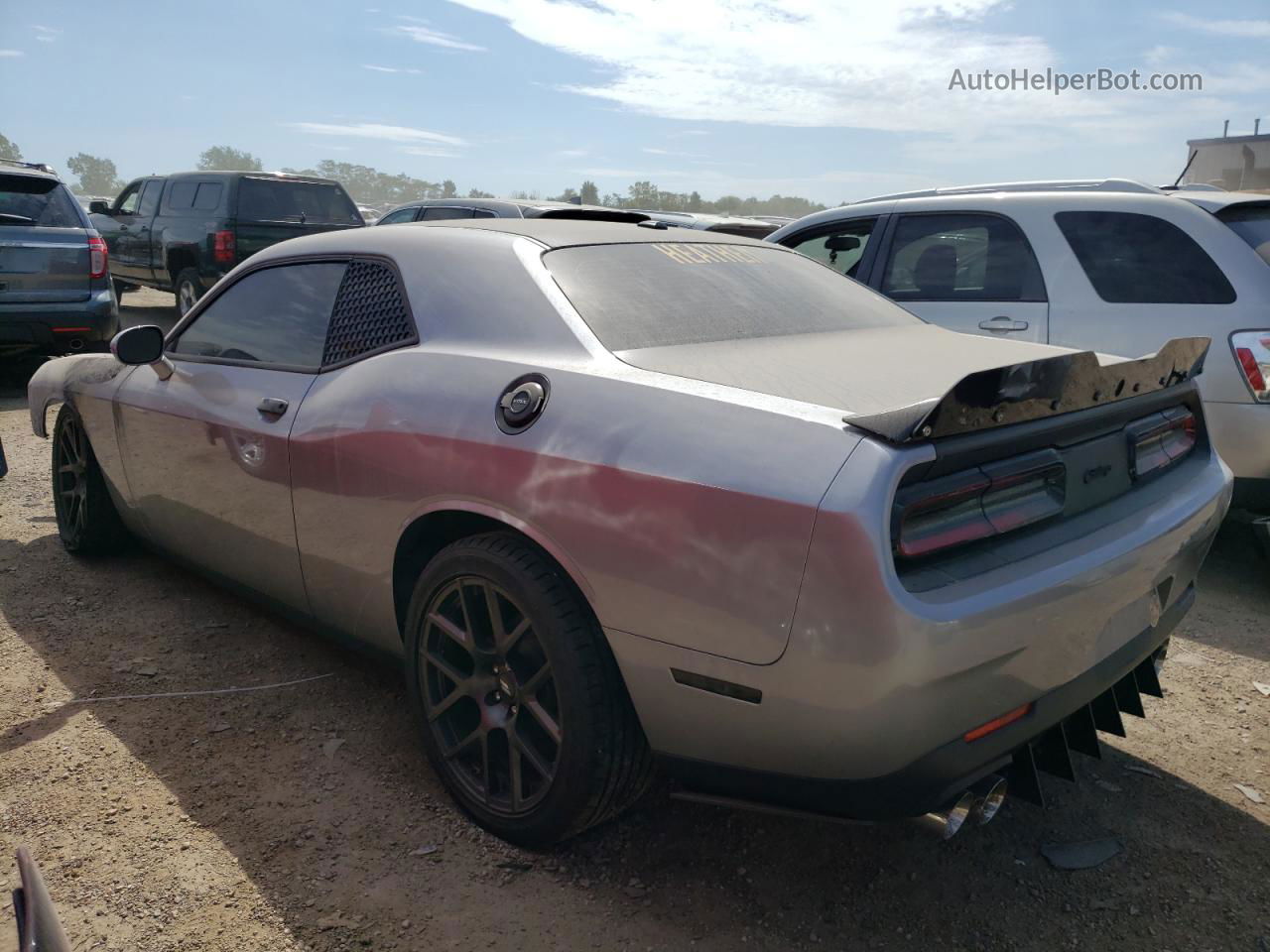 2018 Dodge Challenger Sxt Серебряный vin: 2C3CDZAG1JH276481