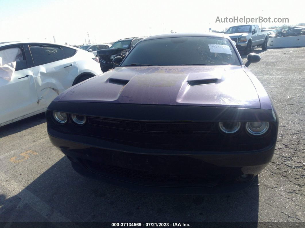 2018 Dodge Challenger Sxt Фиолетовый vin: 2C3CDZAG1JH310922