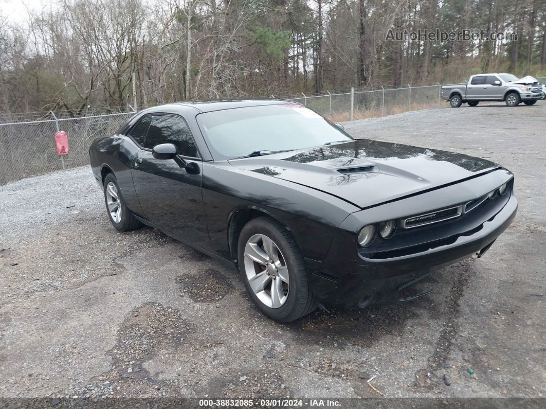 2015 Dodge Challenger Sxt Черный vin: 2C3CDZAG2FH719907