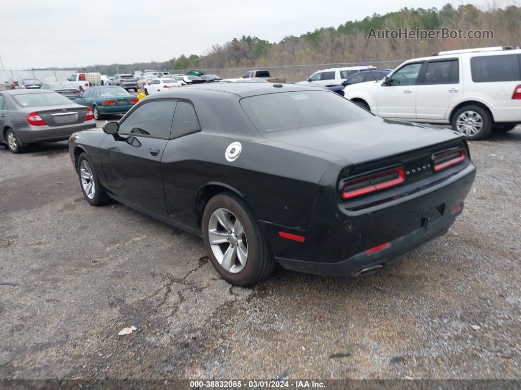 2015 Dodge Challenger Sxt Черный vin: 2C3CDZAG2FH719907