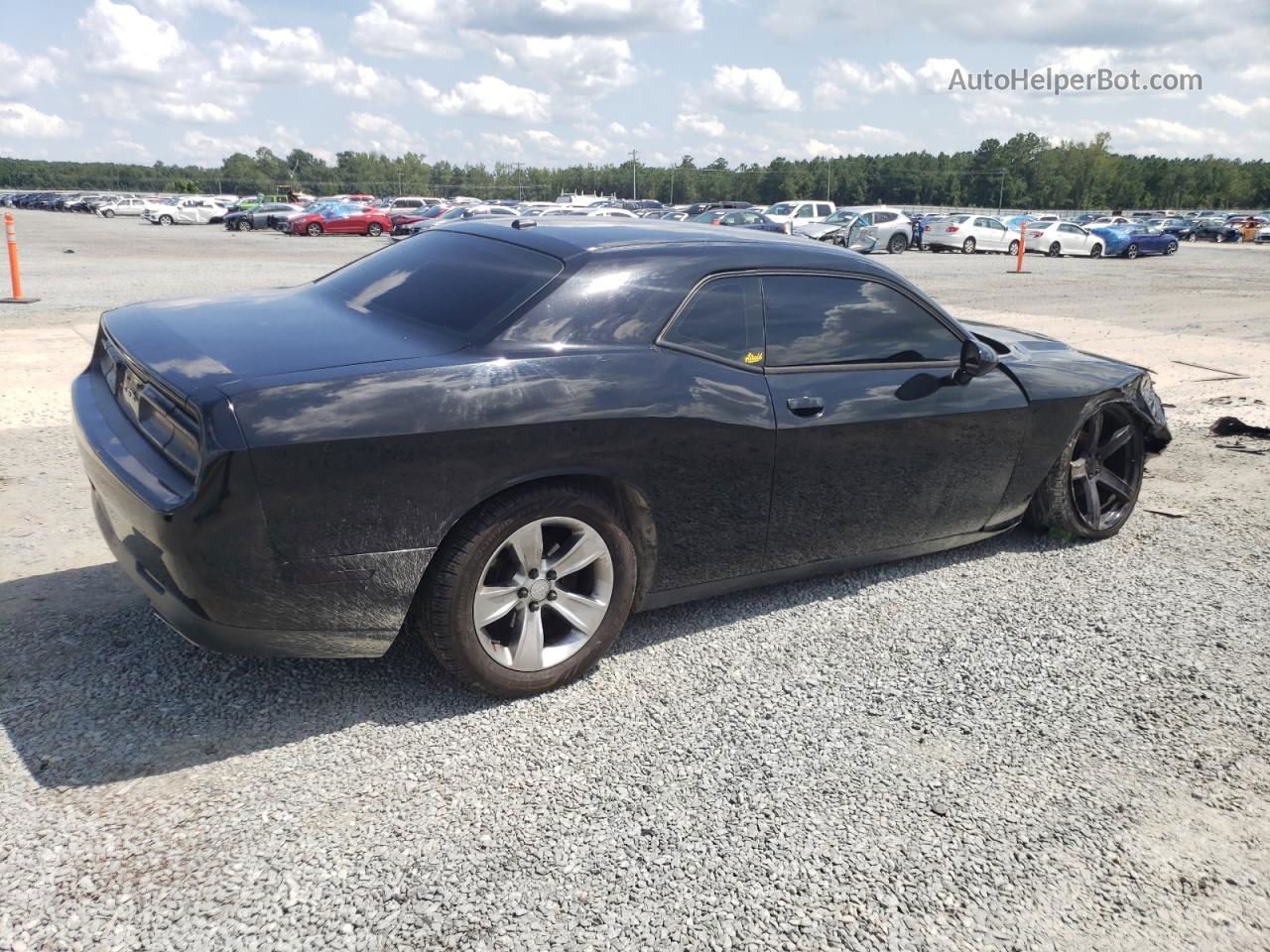 2015 Dodge Challenger Sxt Черный vin: 2C3CDZAG2FH773787