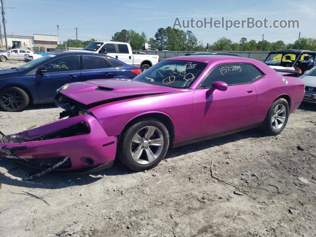 2015 Dodge Challenger Sxt Purple vin: 2C3CDZAG2FH783347