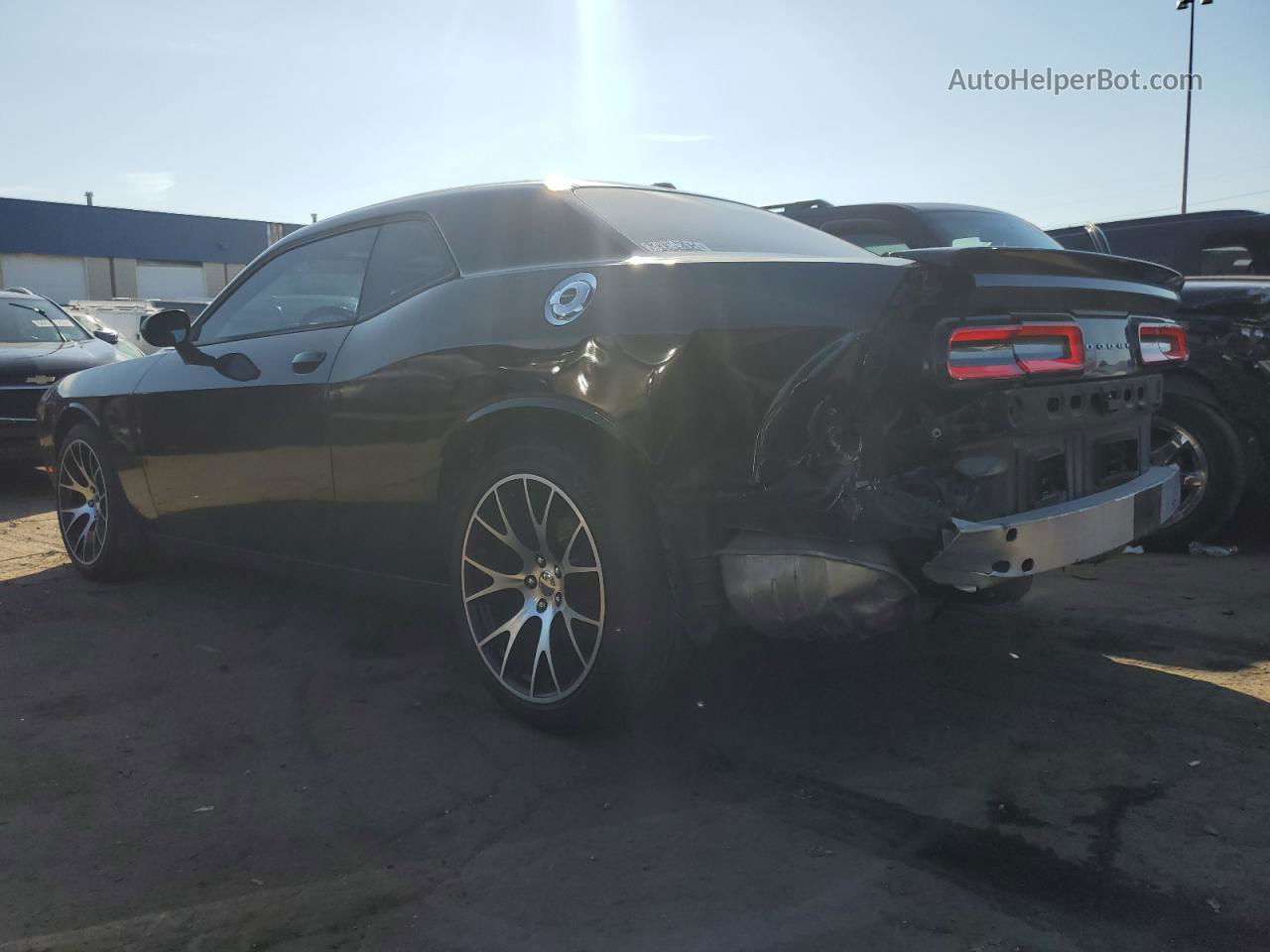 2015 Dodge Challenger Sxt Black vin: 2C3CDZAG2FH895596