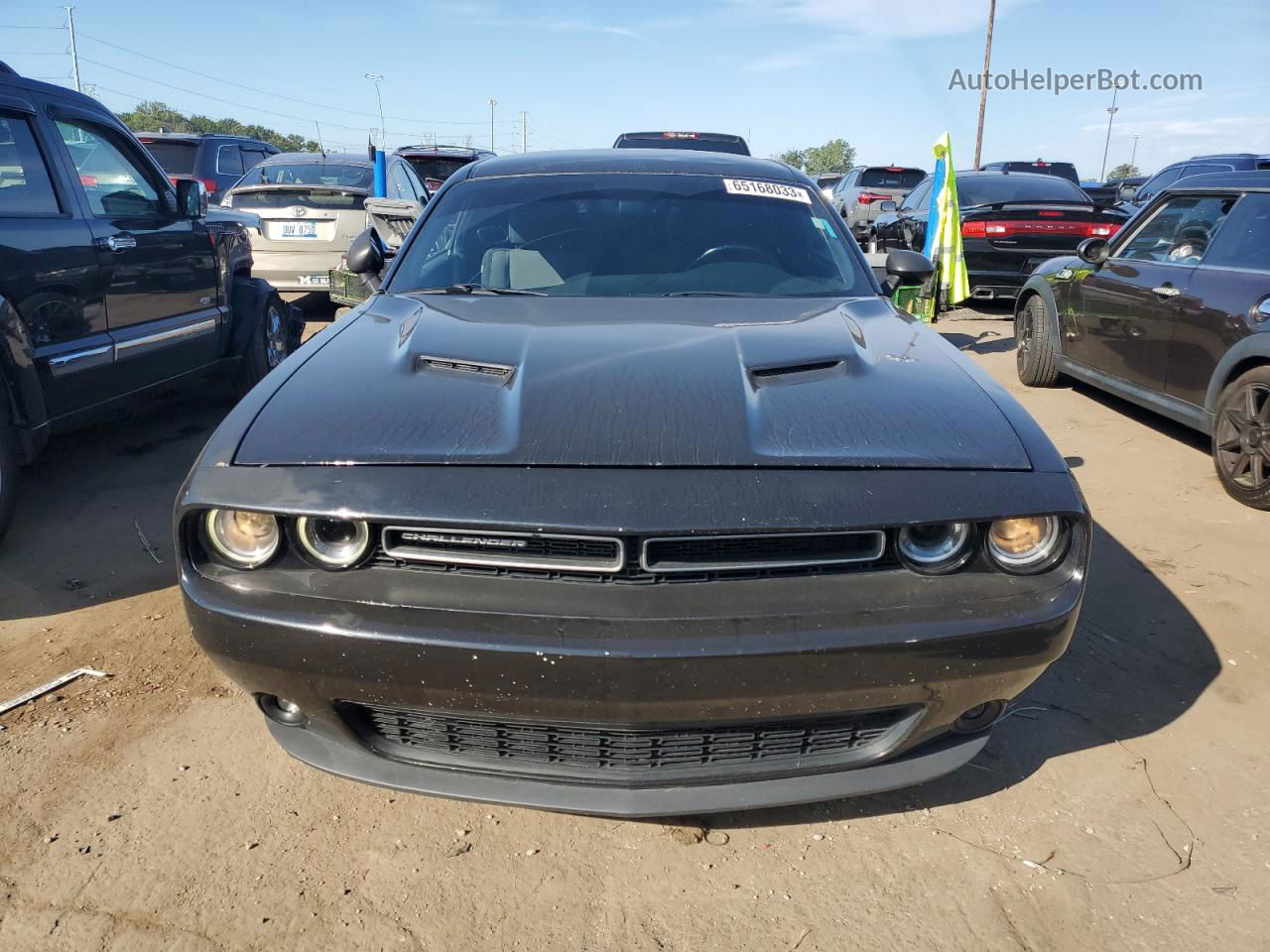 2015 Dodge Challenger Sxt Black vin: 2C3CDZAG2FH895596