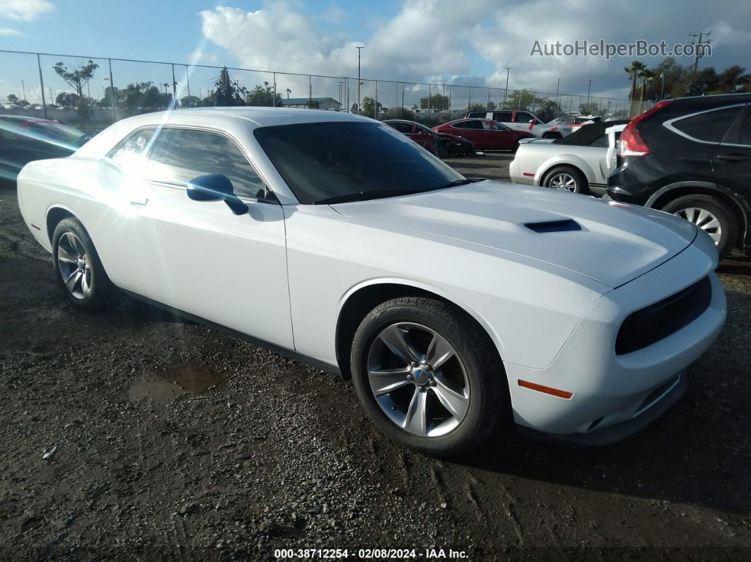 2015 Dodge Challenger Sxt Or R/t White vin: 2C3CDZAG2FH911974