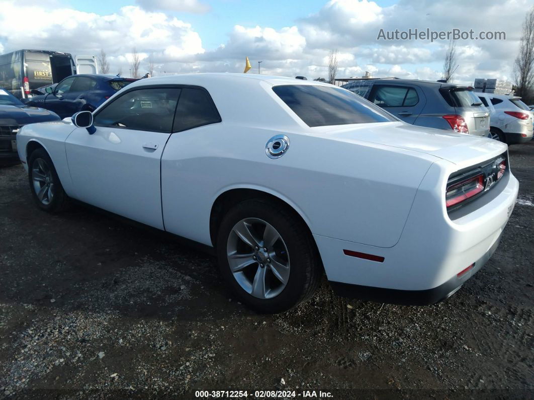 2015 Dodge Challenger Sxt Or R/t White vin: 2C3CDZAG2FH911974