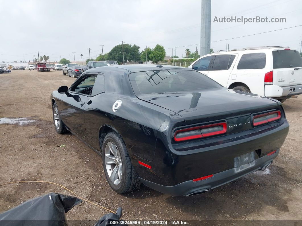 2016 Dodge Challenger Sxt Black vin: 2C3CDZAG2GH130728