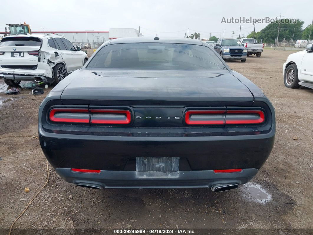 2016 Dodge Challenger Sxt Black vin: 2C3CDZAG2GH130728