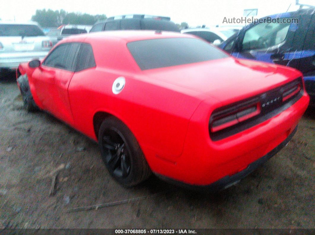 2016 Dodge Challenger Sxt Red vin: 2C3CDZAG2GH176737