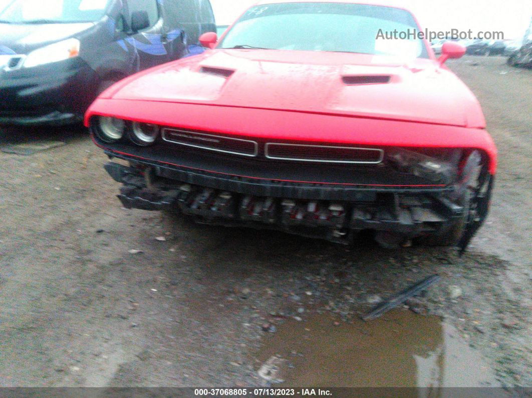 2016 Dodge Challenger Sxt Red vin: 2C3CDZAG2GH176737