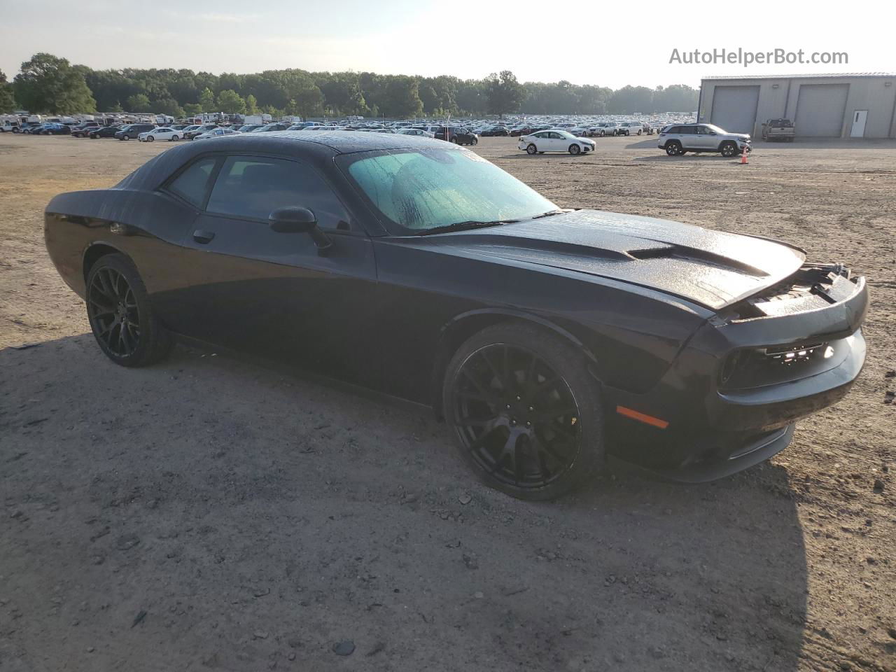 2016 Dodge Challenger Sxt Black vin: 2C3CDZAG2GH176754