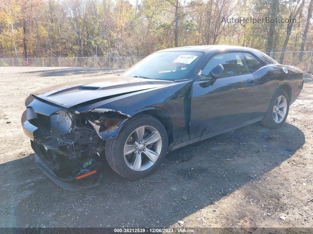 2016 Dodge Challenger Sxt Black vin: 2C3CDZAG2GH184238