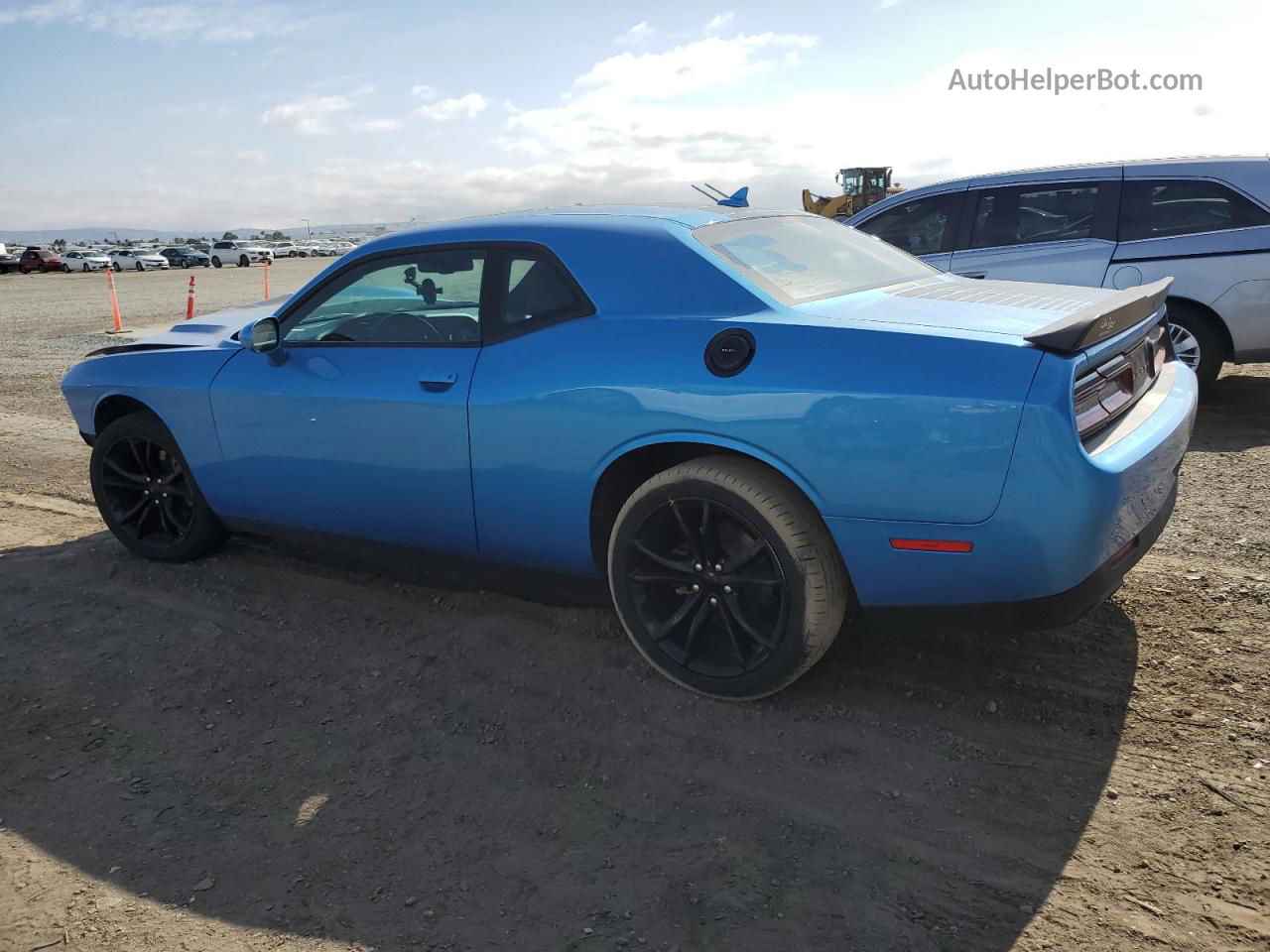 2016 Dodge Challenger Sxt Blue vin: 2C3CDZAG2GH195241