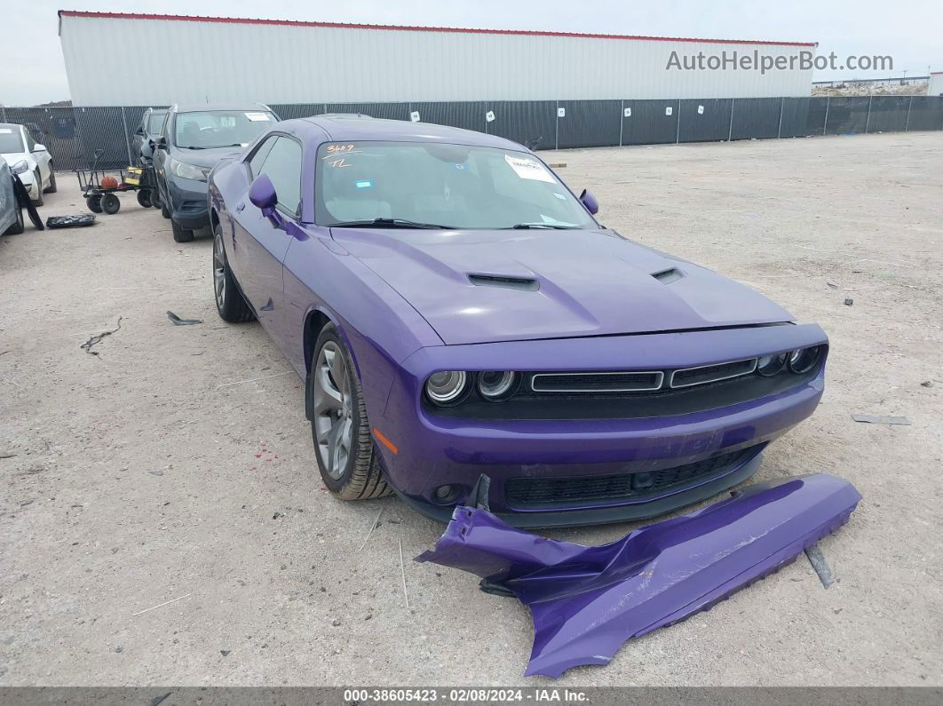 2016 Dodge Challenger Sxt Plus Purple vin: 2C3CDZAG2GH195501