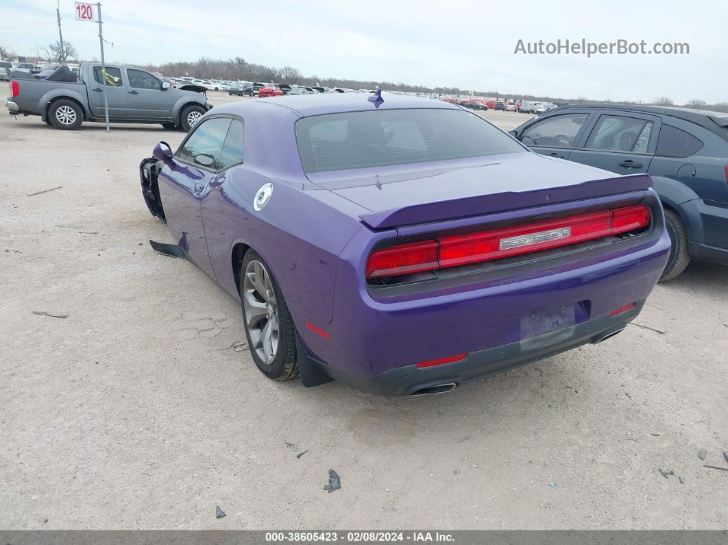 2016 Dodge Challenger Sxt Plus Purple vin: 2C3CDZAG2GH195501