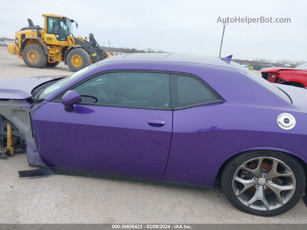 2016 Dodge Challenger Sxt Plus Purple vin: 2C3CDZAG2GH195501