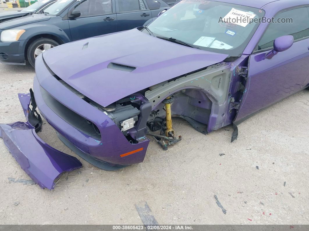 2016 Dodge Challenger Sxt Plus Purple vin: 2C3CDZAG2GH195501