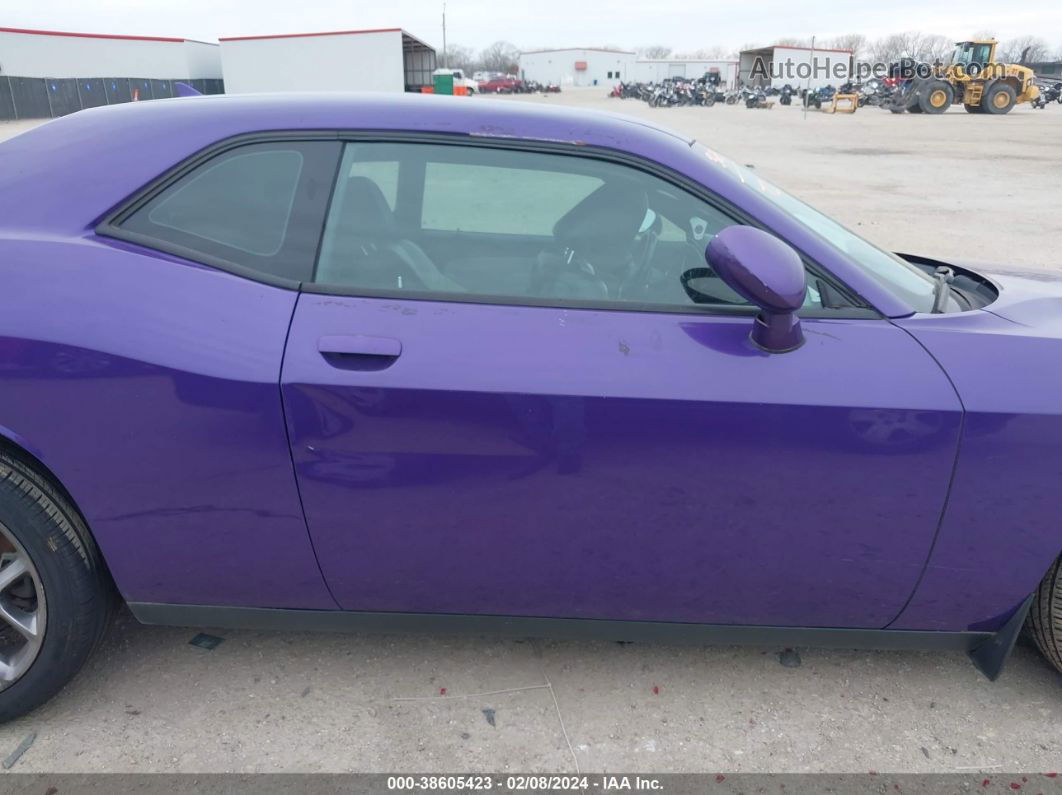 2016 Dodge Challenger Sxt Plus Purple vin: 2C3CDZAG2GH195501