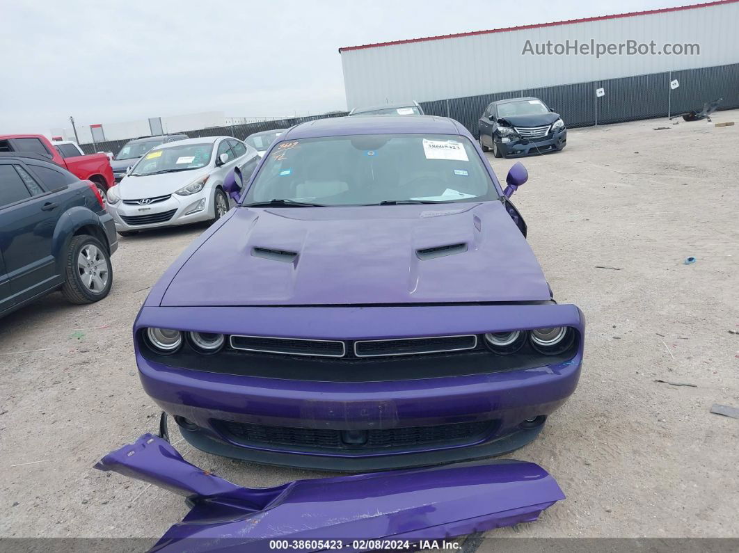 2016 Dodge Challenger Sxt Plus Purple vin: 2C3CDZAG2GH195501