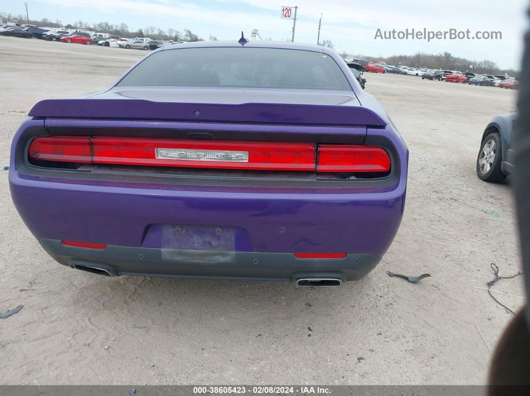 2016 Dodge Challenger Sxt Plus Purple vin: 2C3CDZAG2GH195501