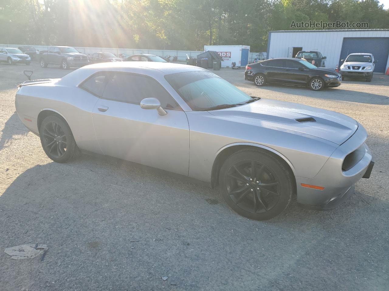 2016 Dodge Challenger Sxt Silver vin: 2C3CDZAG2GH202432