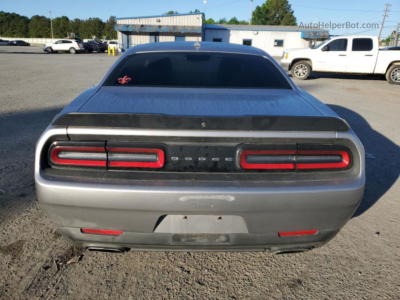 2016 Dodge Challenger Sxt Silver vin: 2C3CDZAG2GH202432