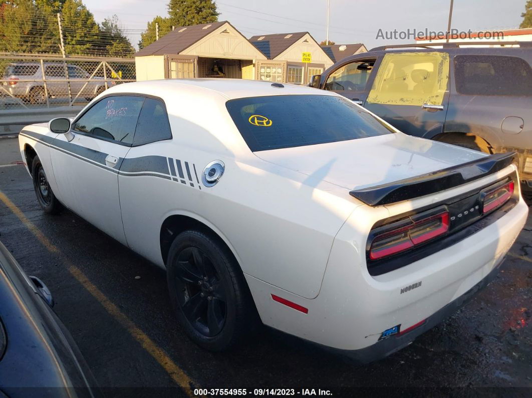 2016 Dodge Challenger Sxt Белый vin: 2C3CDZAG2GH209638