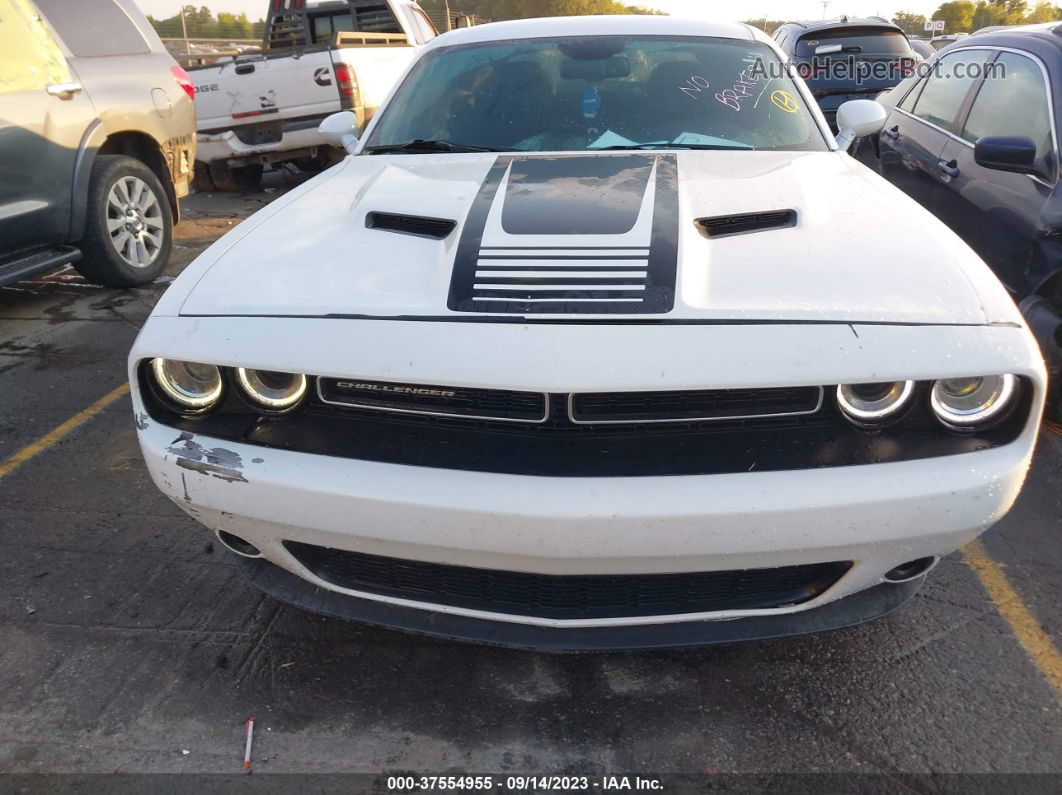 2016 Dodge Challenger Sxt White vin: 2C3CDZAG2GH209638