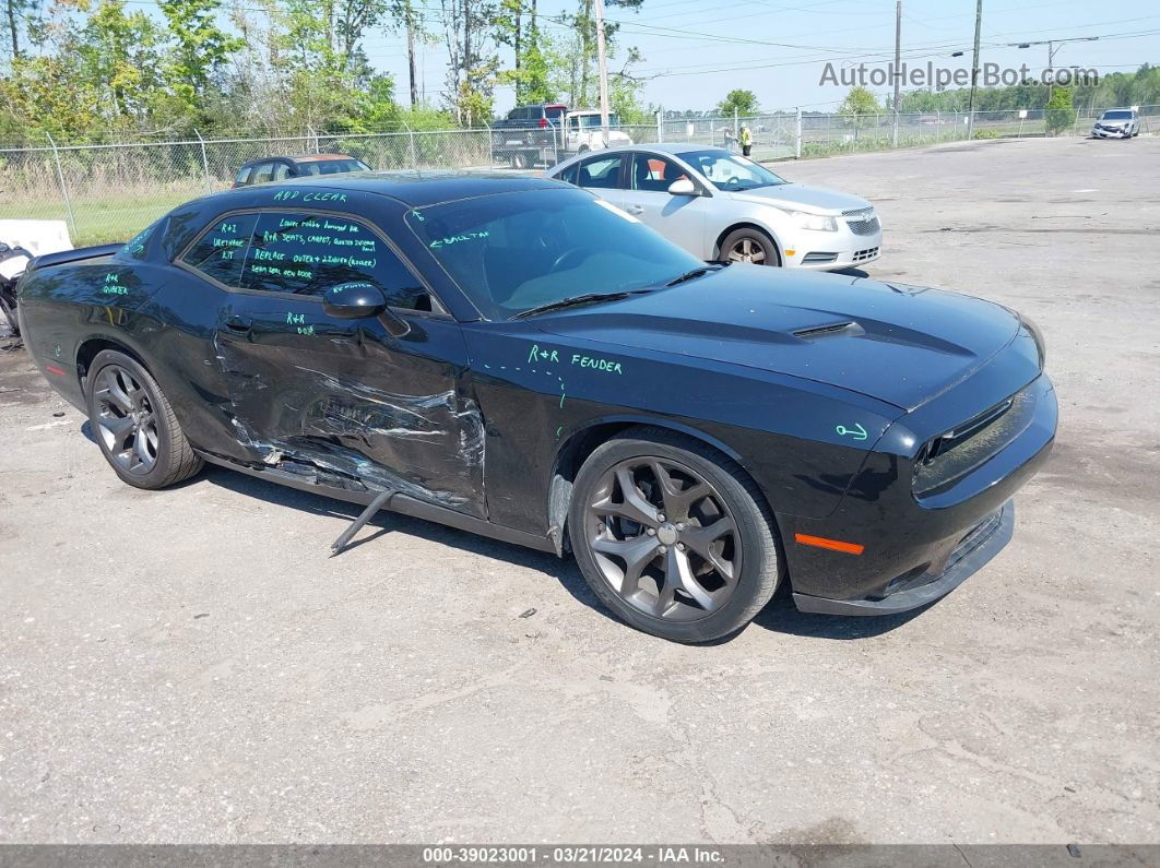 2016 Dodge Challenger Sxt Black vin: 2C3CDZAG2GH275574