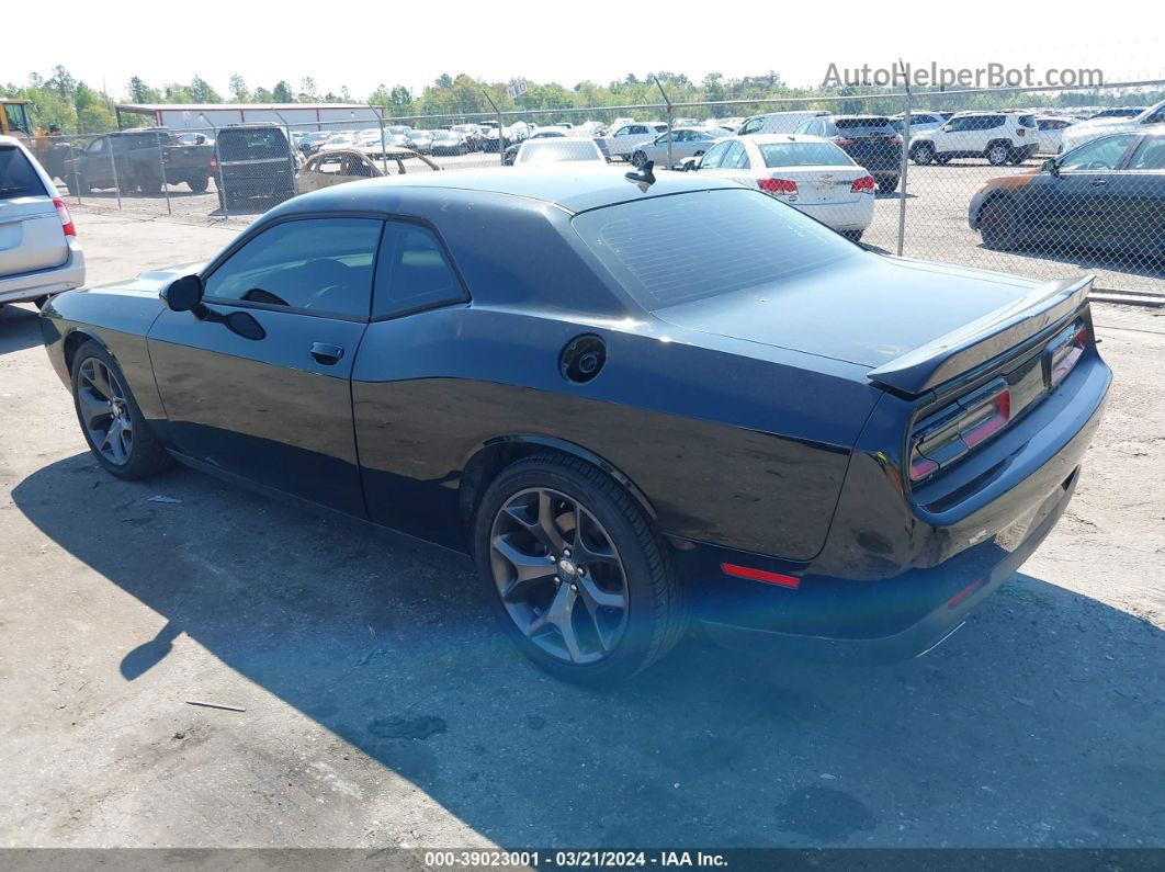 2016 Dodge Challenger Sxt Black vin: 2C3CDZAG2GH275574