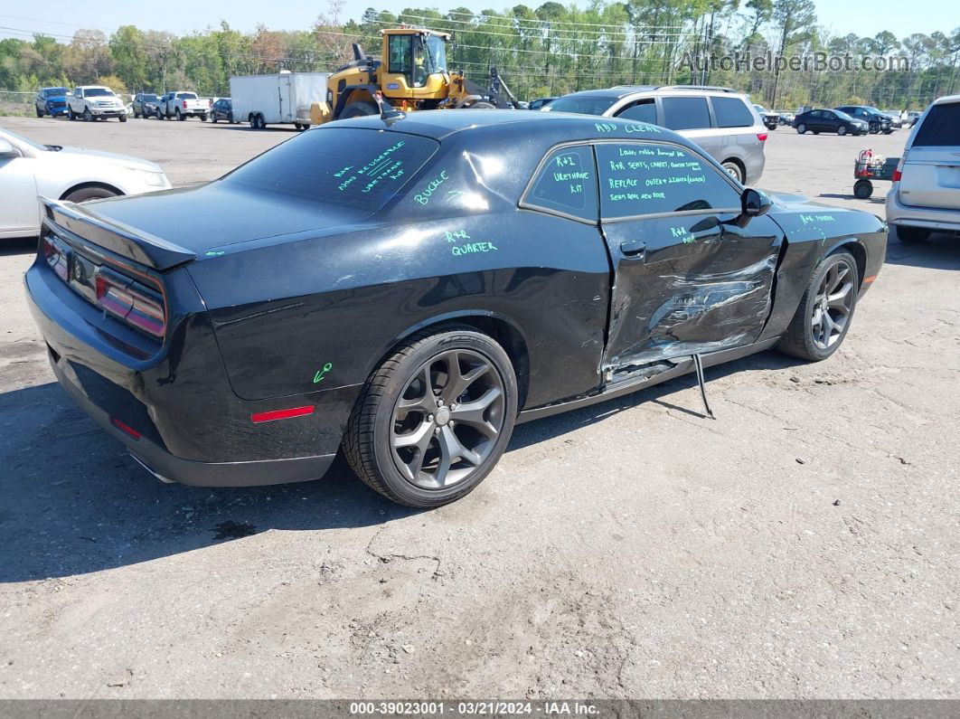 2016 Dodge Challenger Sxt Black vin: 2C3CDZAG2GH275574