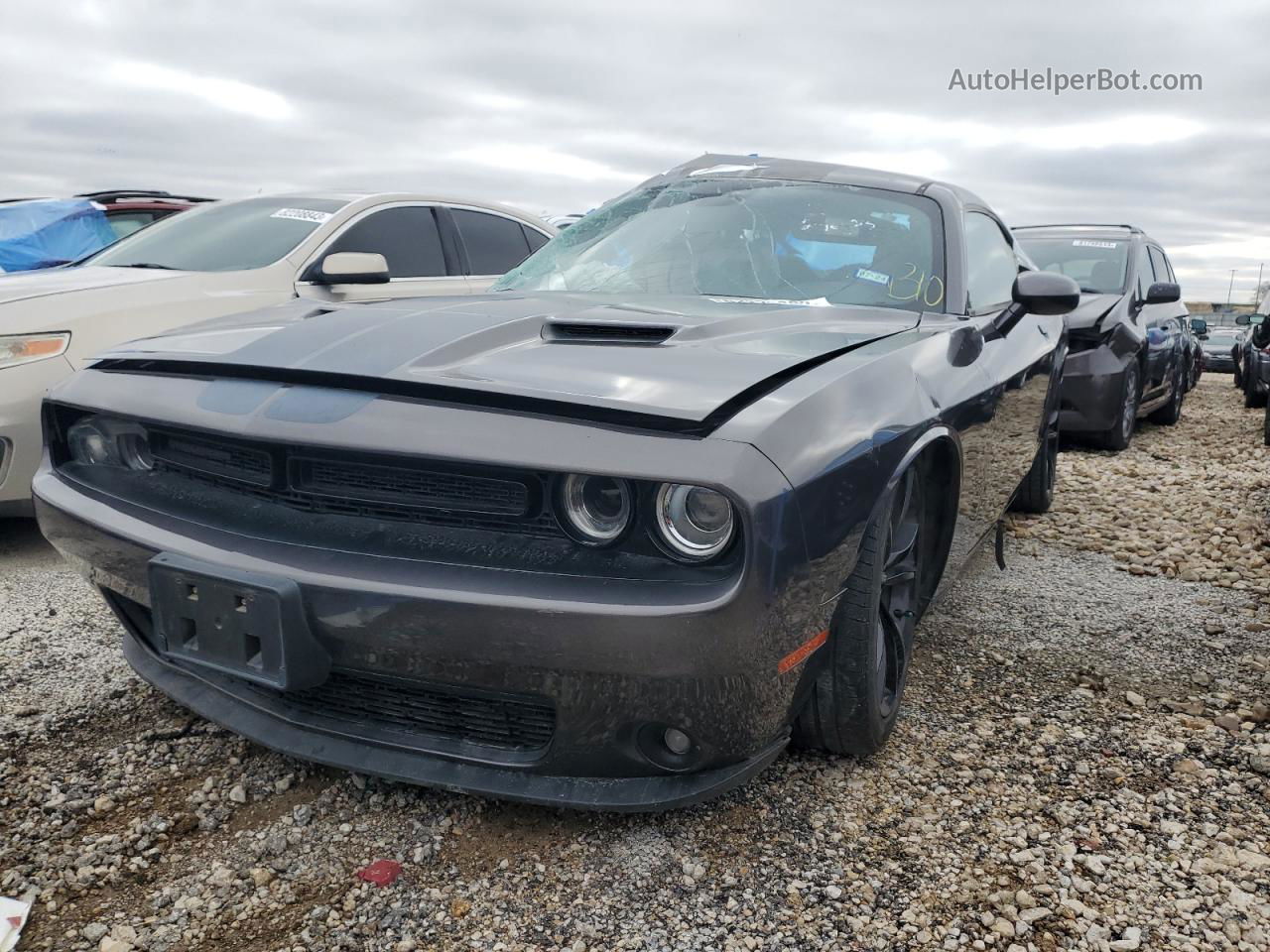 2016 Dodge Challenger Sxt Charcoal vin: 2C3CDZAG2GH300277