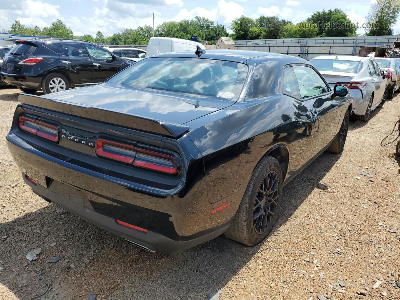 2016 Dodge Challenger Sxt Черный vin: 2C3CDZAG2GH330041