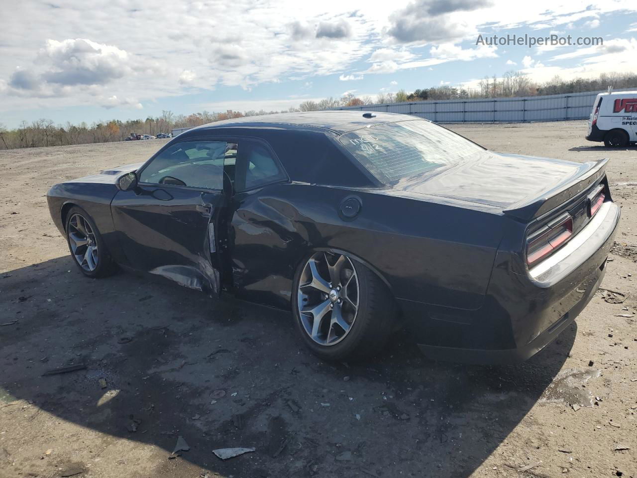 2017 Dodge Challenger Sxt Black vin: 2C3CDZAG2HH501422