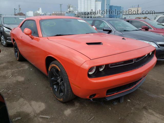 2017 Dodge Challenger Sxt Orange vin: 2C3CDZAG2HH501498