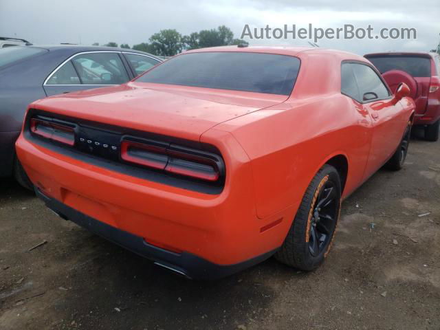 2017 Dodge Challenger Sxt Orange vin: 2C3CDZAG2HH501498