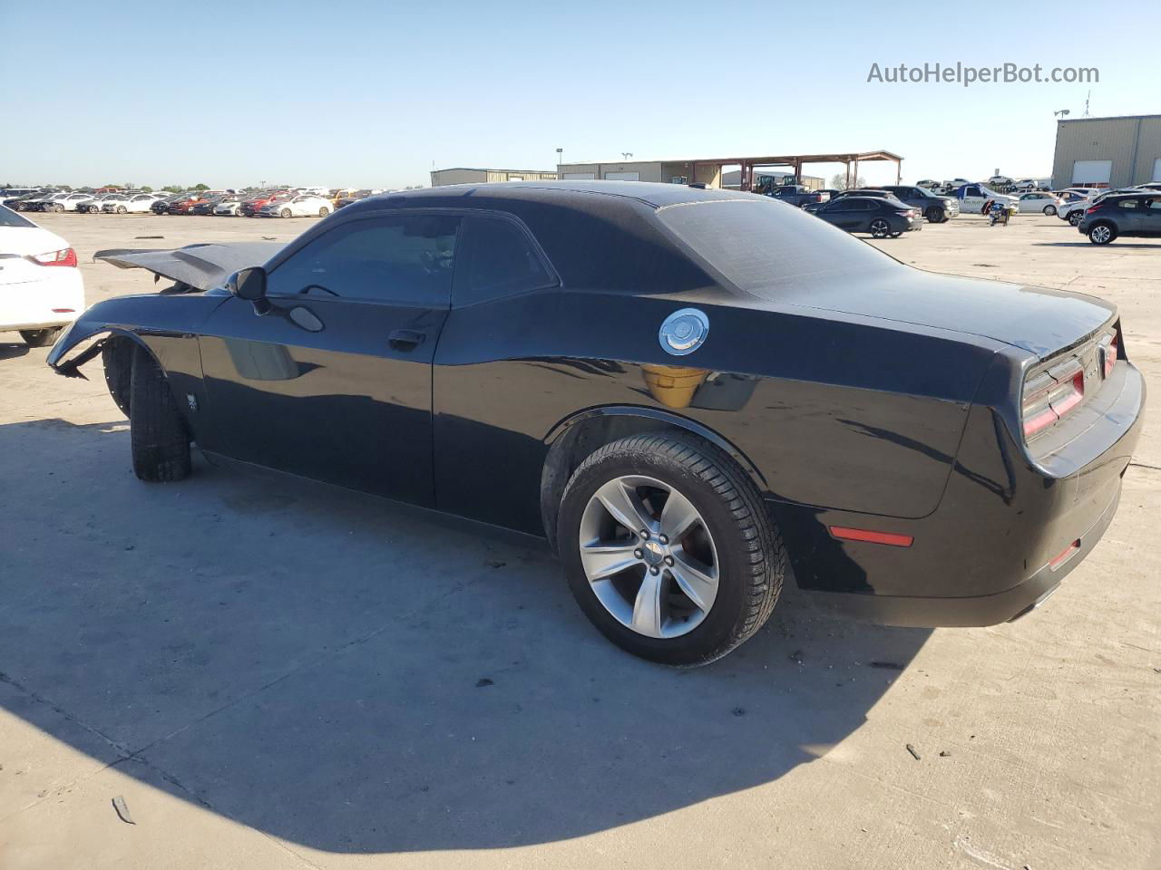 2017 Dodge Challenger Sxt Black vin: 2C3CDZAG2HH550426