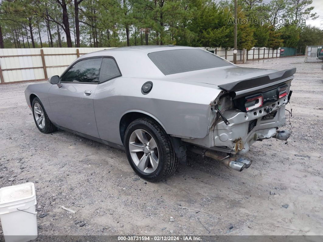 2017 Dodge Challenger Sxt Silver vin: 2C3CDZAG2HH550586