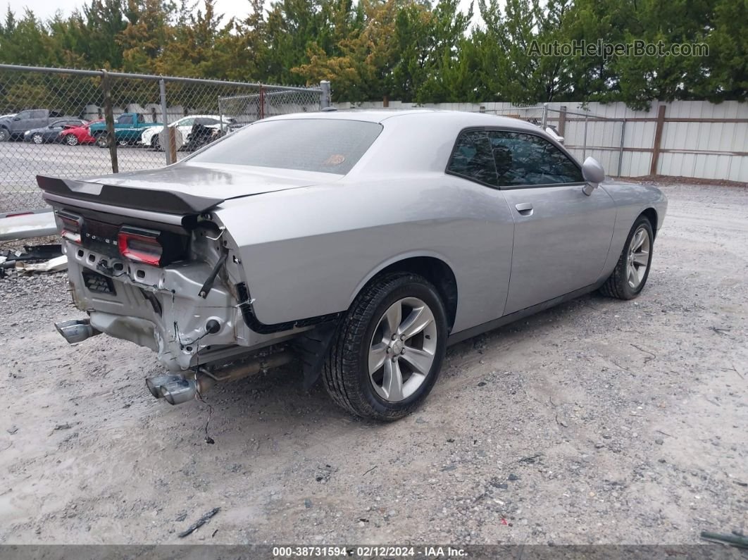 2017 Dodge Challenger Sxt Silver vin: 2C3CDZAG2HH550586