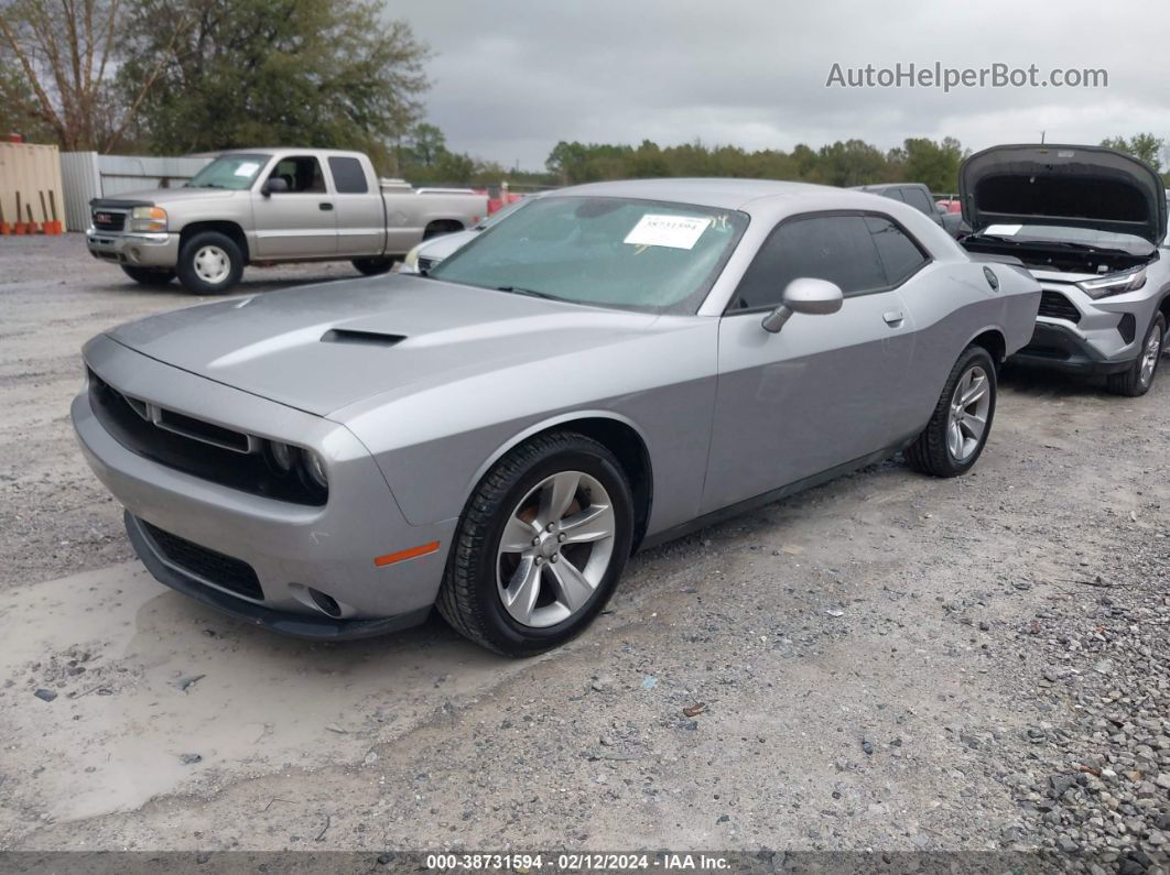 2017 Dodge Challenger Sxt Silver vin: 2C3CDZAG2HH550586