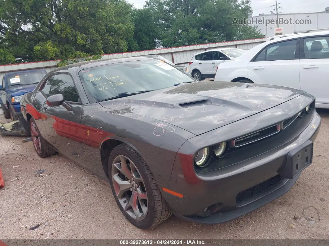 2017 Dodge Challenger Sxt Plus Gray vin: 2C3CDZAG2HH573351