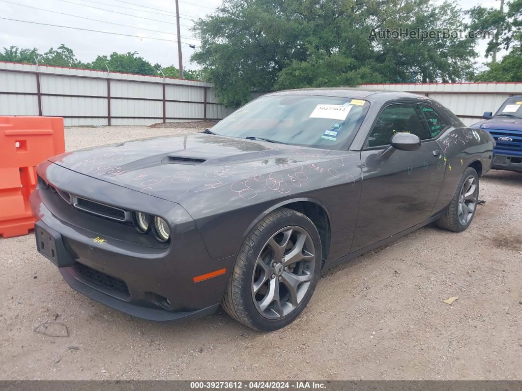 2017 Dodge Challenger Sxt Plus Gray vin: 2C3CDZAG2HH573351